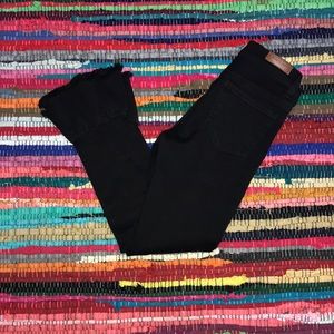 Pink Premium Black Jeans with adorable cuff